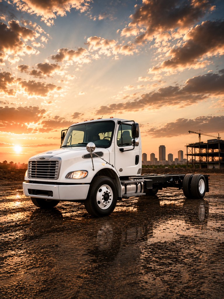 Cab and chassis truck from Holt & Sons