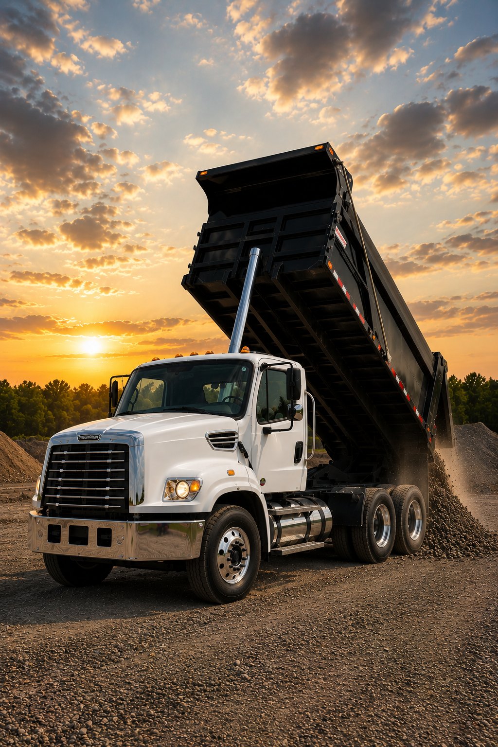 Dump truck built by Holt & Sons