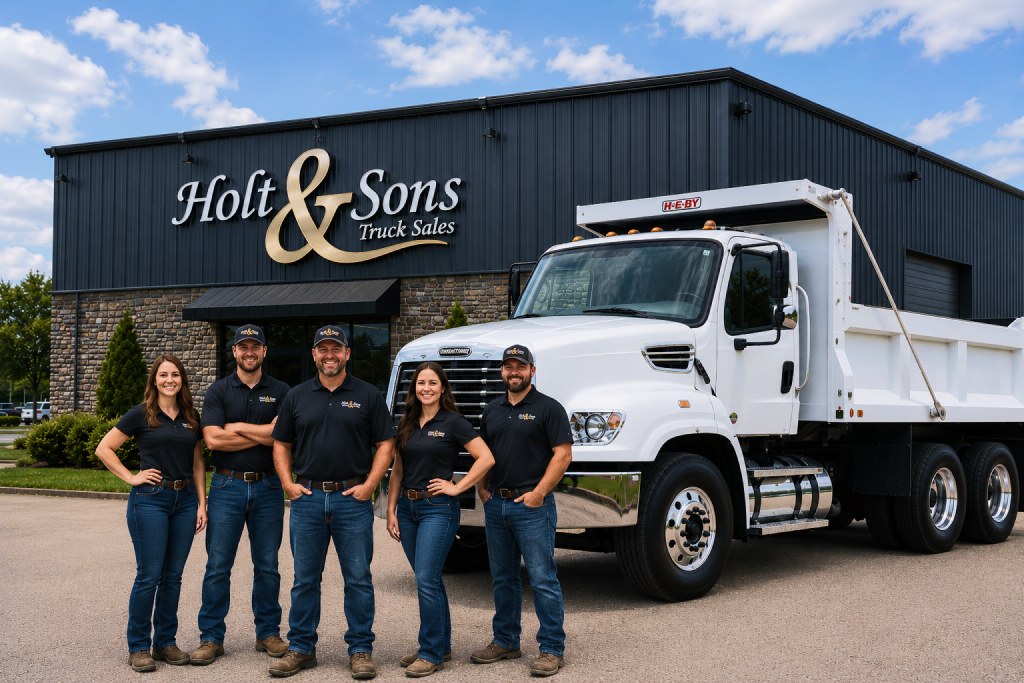 Holt & Sons custom upfitted work truck